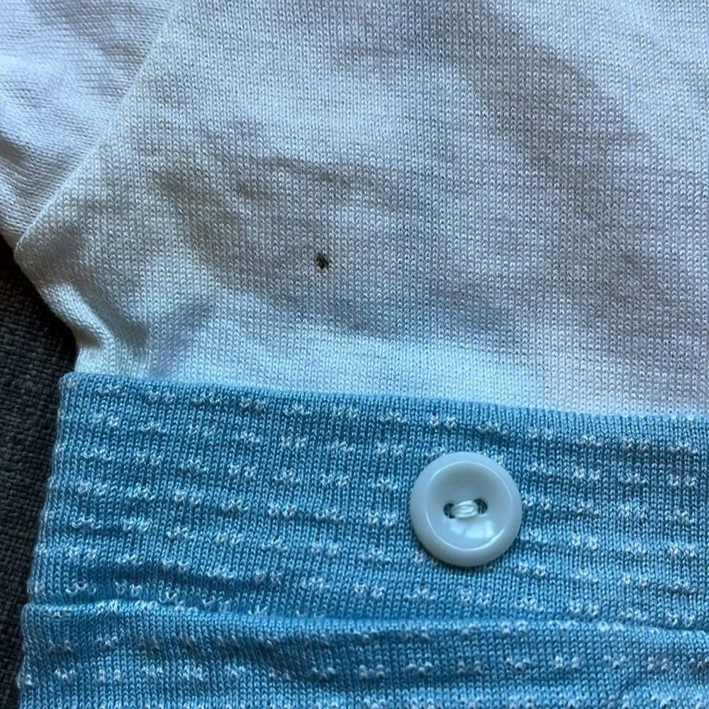 Health-Tex Vintage Baby Romper Blue